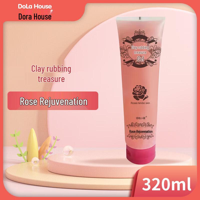 Dora s Cabin Rose Exfoliating Body Scrub Gel