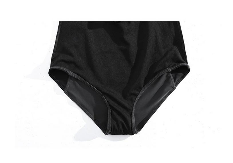 2026 Plus Size Sleeveless Racing Swimsuit with Zipper