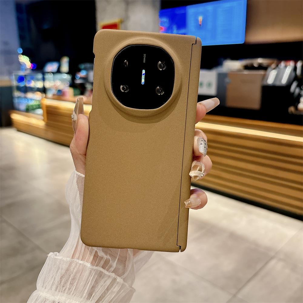 Solid Color Case For HuaWei Mate X3 X5 X6 Axis Hinge Protective Phone Case PC Hard Shell (Only Back Cover)
