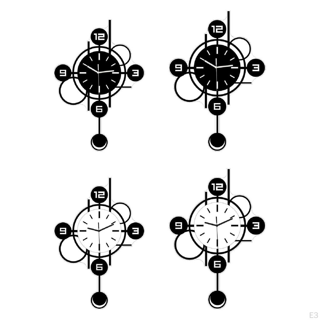 Clock Home Decor Hanging for Indoor