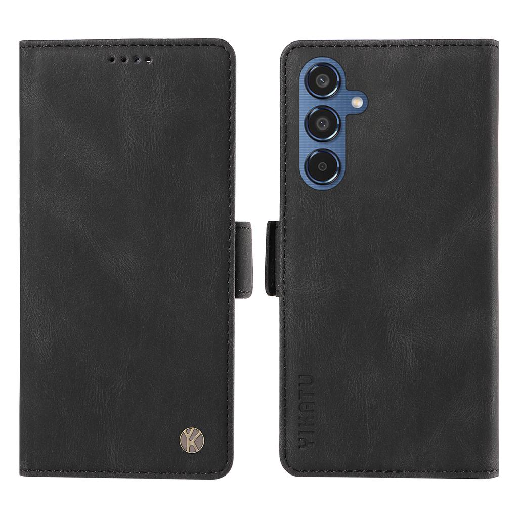 Für Samsung Galaxy M35 5G Hülle PU Leder Brieftasche Handyhülle Skin Haptik