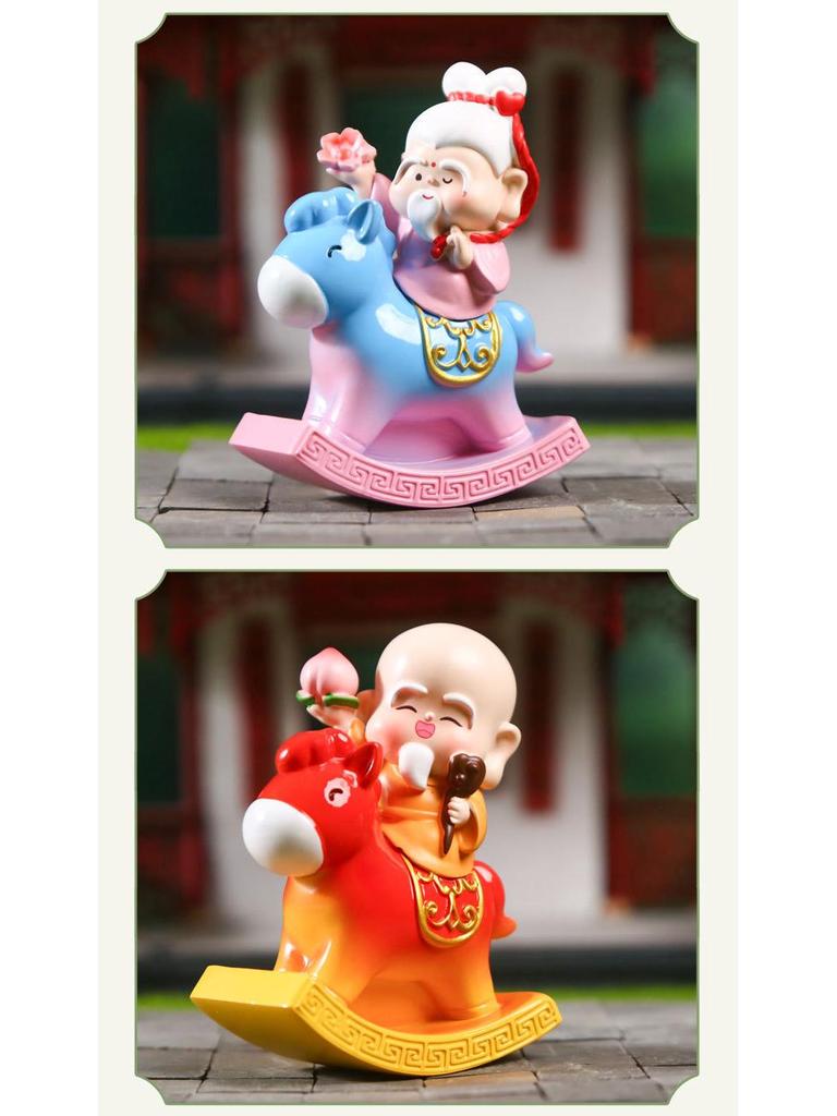 Xianma Blind Box: Trendy Resin Desktop Figurine - Cute and Fun Gift