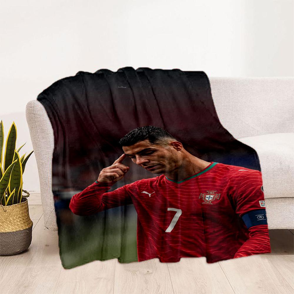 Cristiano Ronaldo 54 Blanket Durable Comfort Great for Livingroom Couch Office for All Occasions Modern Style Best Holiday Gift for Friends Family