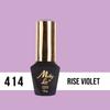 Lakier Hybrydowy Led/Uv Gel Polish Mollylac Limited Edition Nr 414 Rise Violet 10 G