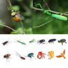 MagiDeal Artificial Lifelike Insects Model Cicada Figurines Home Garden Art Craft Decor DIY Tree Decor Kids Play Toy