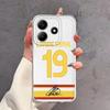 Case for Xiaomi Redmi Note 14 Pro Plus 14C 9 10 11 10S 11S 12 13C 12S A4 Note 13 Soft Phone Cover FootBall Number