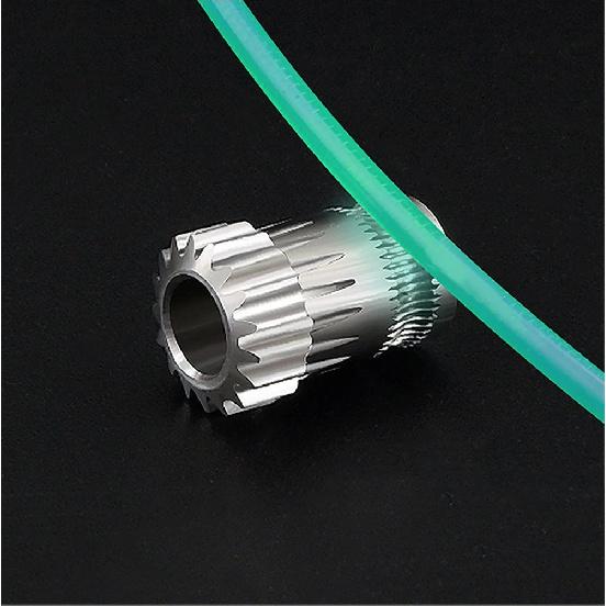 Dual Drive Extruder Gear Hardened Steel Upgrade Kit Extruder Drivegear For BMG Extruder For Prusa I3 3D Bowden Extruder