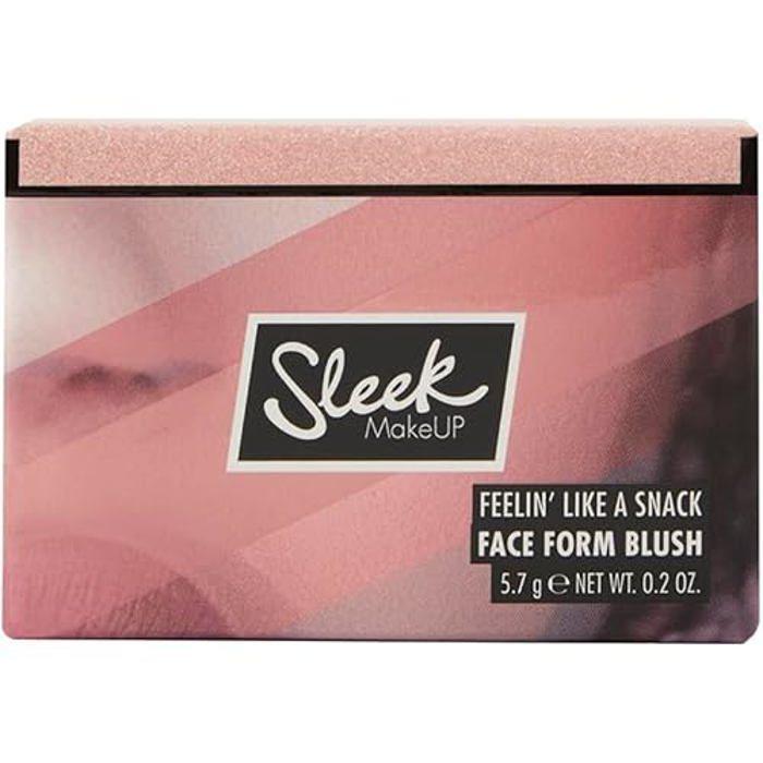 Blush - SLEEK - Colorete Face Form Feelin Like A Snack - Couleur Rose - Texture Soyeuse - Pigments Micronisés