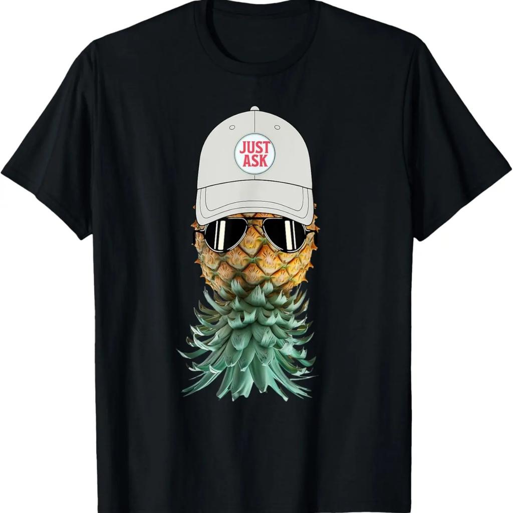 Pineapple Shirt Palm Tree Sunset Beach T-Shirt Gift T-Shirt