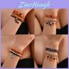 Halloween Festival Gift For Girls Zinc Alloy Leather Geometric Pumpkin Bat Ghost