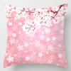 Cherry blossom Pillowcase Wedding party decoration Birthday gift Living room Sofa Chair Bed cushion cover Couple home