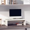 Day and Night - Day and Night Monitor Stand Solid White Pine Wood 50x27x15 Cm