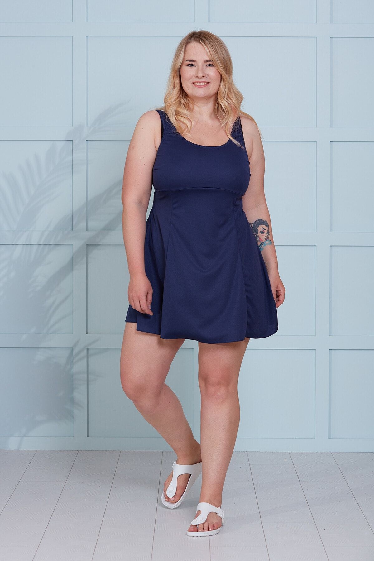 

Женский стильный купальник большого размера, базовый купальник, купальник