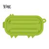 Non-slip Spatula Rest Silicone Pot Lid Holder, Cute Pig Shaped, Non Slip Heat Resistant Mat Chopping Board Storage Stand with Drain Grooves,