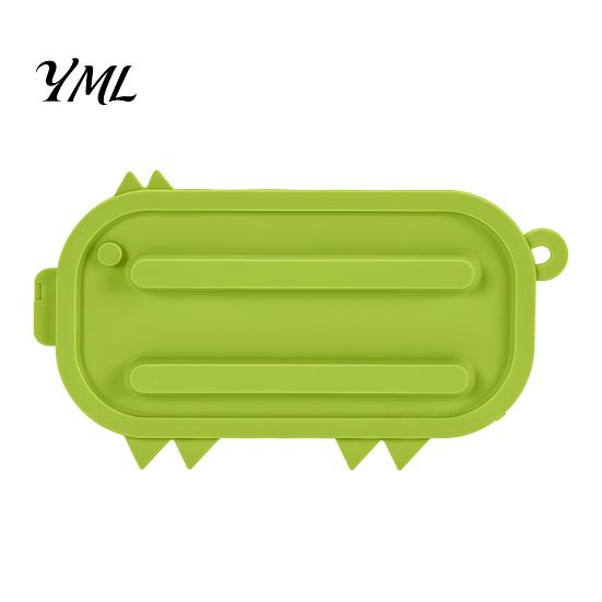 Non-slip Spatula Rest Silicone Pot Lid Holder, Cute Pig Shaped, Non Slip Heat Resistant Mat Chopping Board Storage Stand with Drain Grooves,