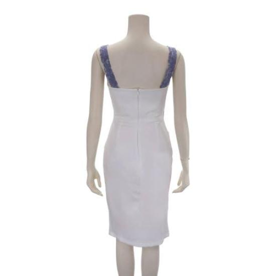 GRAXIA Cabaret Midi Perfect for Hostess Showing Blue x Size M Dress, Dress, Sleeveless, One-Piece Dress, Hostesses, Clubs, Lounges, Skin, Lace,