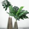Artificial Plants Monstera Leaf Green Palm Leaves Long Branch Tropical Greenplant Garden Living Room Bedroom Balcony Decoration