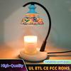CE FCC Retro Candle Heating Lamp Dimmable Wax Melting Lamp Romantic Fragrance God Bedside Baking Wax Lamp Aromatherapy Lamp