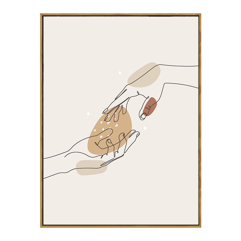 Vintage Picasso Matisse Abstract Women Face Line Art Posters Nordic Hand In Hand Decorative Paintings Canvas Wall Art Home Decor