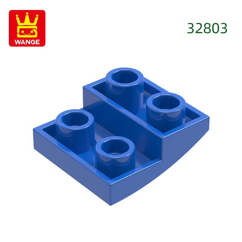150Pcs/lot 32803 Slope Curved 2x2x2/3 Construction Block Moc Colour Accessories Works With featuring Brick DO IT YOURSELF Children's Toy
