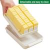 Butterschneider, Schneideschale, luftdichte Box, Stick Slicer, Behälterdeckel für Kühlschrank, Butterteiler, Aufbewahrungsbox