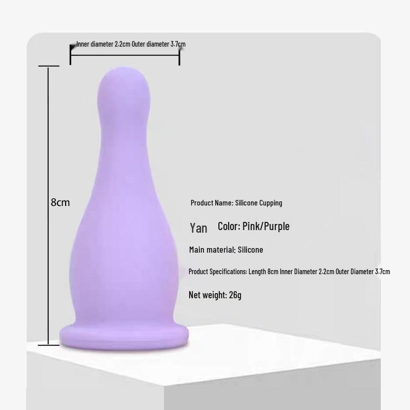 Silicone Facial Cupping & Gua Sha Set: Safe, Soft, Vacuum Negative Pressure Design for Lifting & Suction