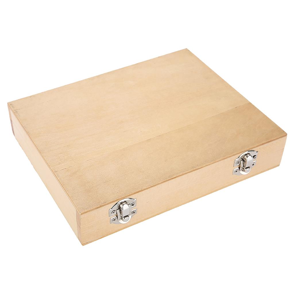 High Speed Carbon Steel Drill Bits, Packaged in Wooden Case, Suitable for Drilling Most Metals, Face Milling Machining with Drill Bit