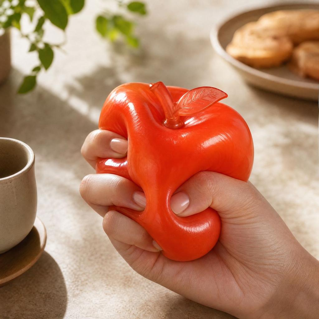 Stress Toy, Toy with Leaf and Embossed
