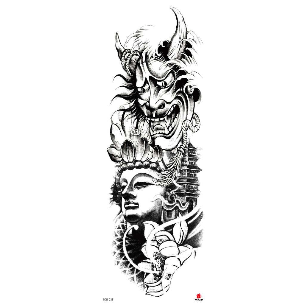 High Quality Temporary Body Arm Sticker Fake Temporary Tattoo Arm