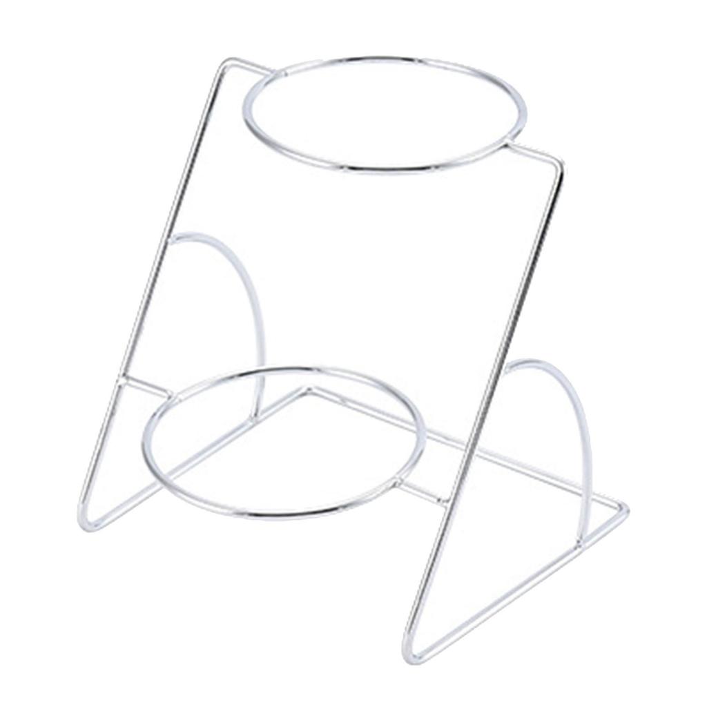 Multifunctional Sauces Stand Metal Condiment Organizer Holder Practical Spice Rack for Buffet Hot Pot Kitchen