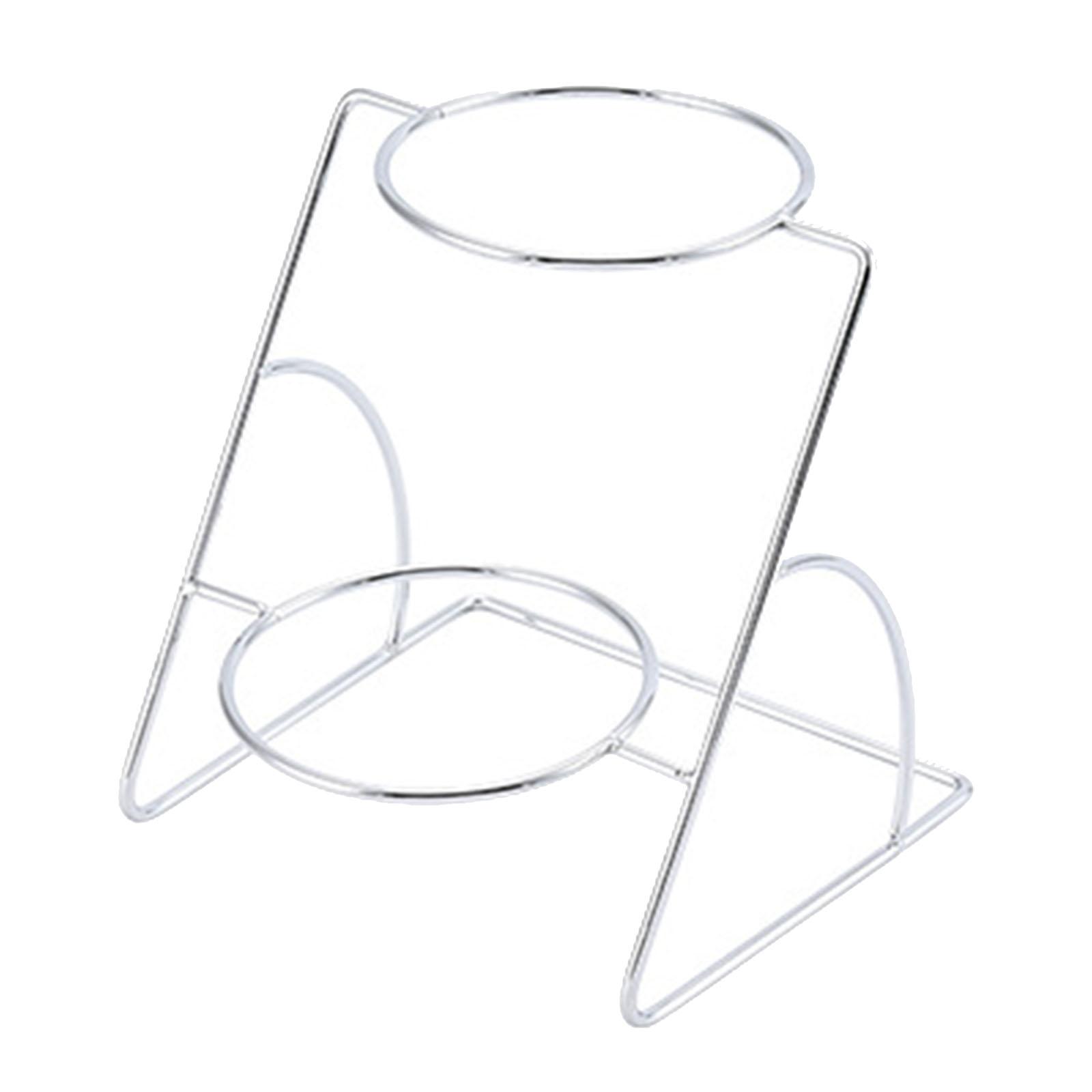 

Multifunctional Sauces Stand Metal Condiment Organizer Holder Practical Spice Rack for Buffet Hot Pot Kitchen
