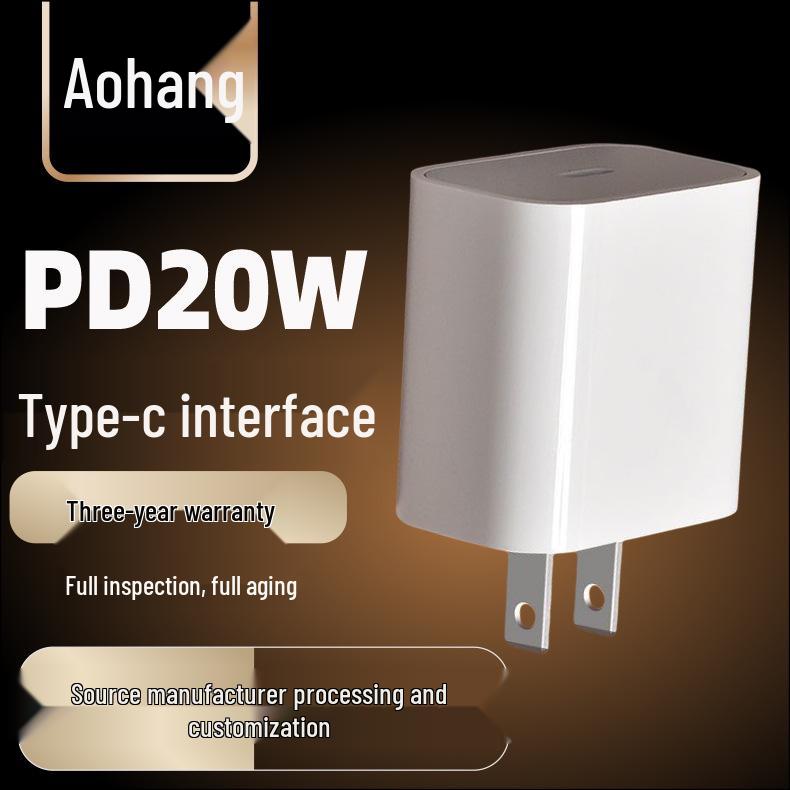 PD20W Fast Charger for Apple, Huawei, Xiaomi & Android - US/EU Standard, Flash Charging