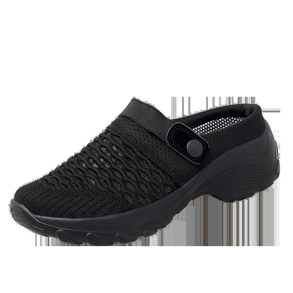 Summer cross ytterbium outdoor large size mesh shoes rocking shoes air cushion mesh shoes sports shoes cover feet