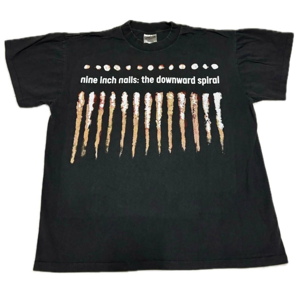 New Vintage NIN Nine Inch Nails The Downward Spiral XL T-shirt XXXL