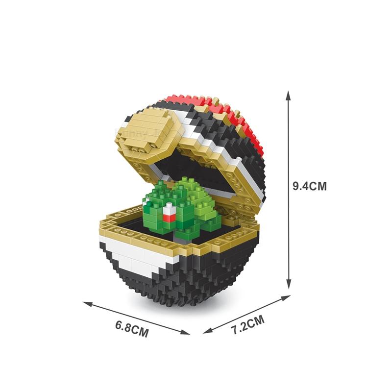 75 Style Building Blocks Assembly Anime Picachu Charizard Doll Blastoise Bulbasaur Gengar Bricks Figures Toy for Kid Gift