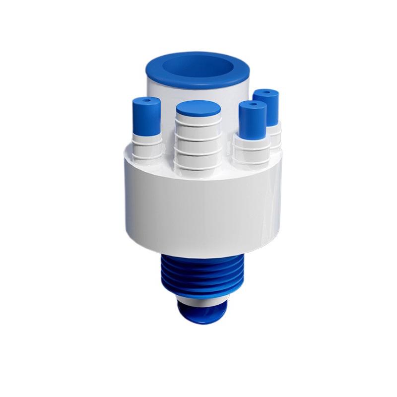 PVC50/75 Five-Way Kitchen Drainage Connector & Deodorizer