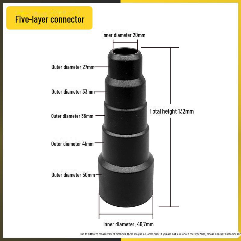

Универсальный соединитель для центрального пылесоса, адаптер, редуктор, аксессуары Five-layer connector