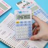 12-Digit Minimalist Mini Calculator Large LCD Display Electronic Calculator  Home