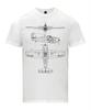 F4F Wilat TShirt Technical Drawing Blueprint Fighter USAF WW2 Shirt