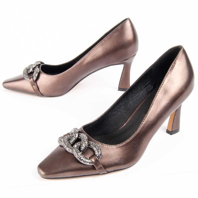 Zapato De Tacón Para Mujer.  Montevita  Balizia2  100981 41 marron
