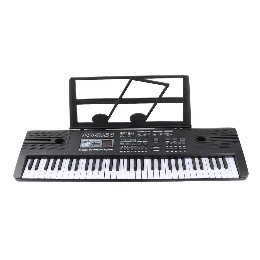 61 Keys Digital Music Electronic Organ Portable Keyboard with Microphone for Children