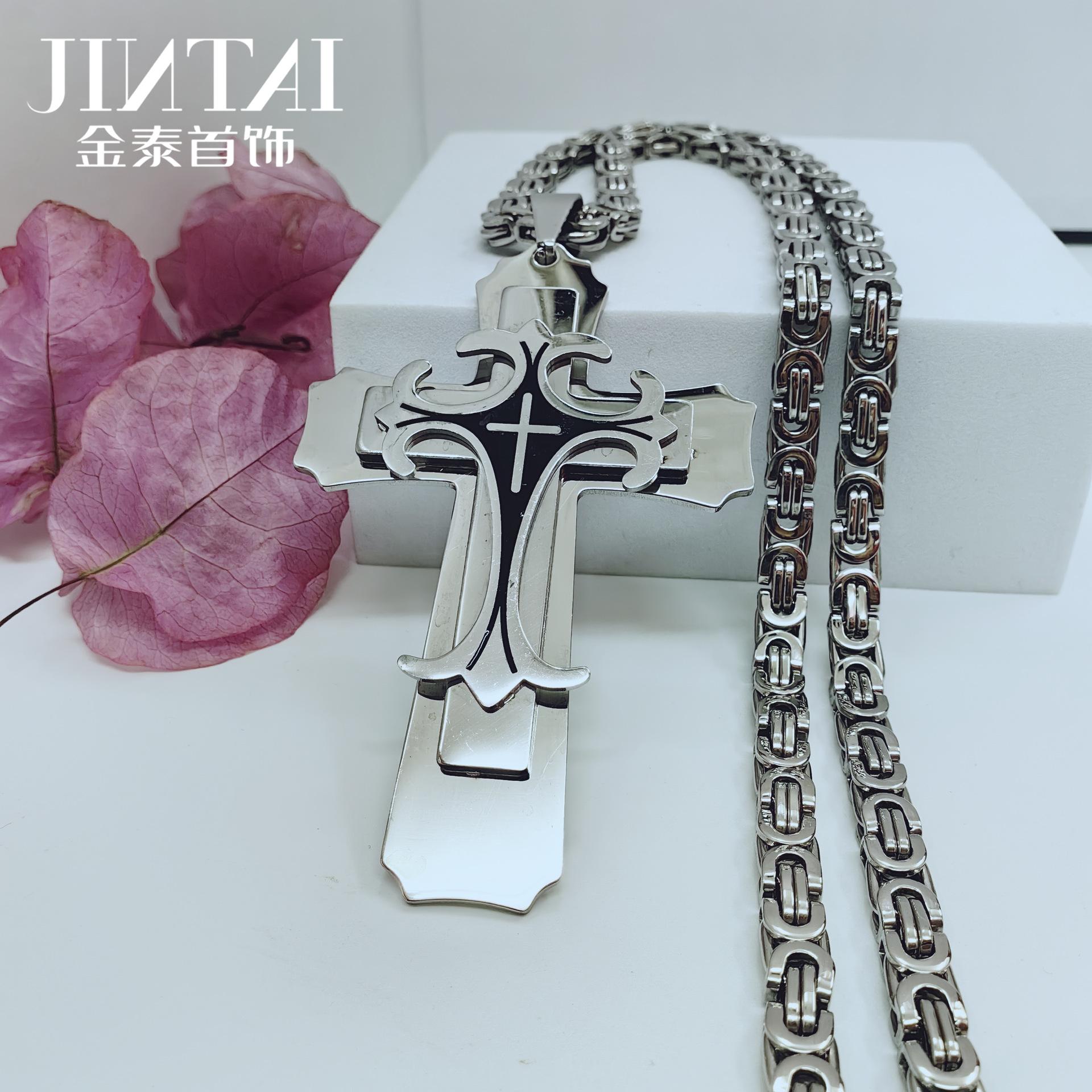 Fashion Trend Personalized Stainless Steel Men s Pendant Jewelry 60CM