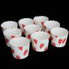 50pcs Red Strawberry Letters Muffin Liner Cases for Birthday Wedding Party Baking Paper Cake Cups