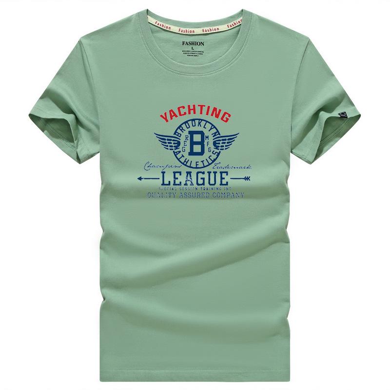 

Мужская свободная белая футболка с круглым вырезом и коротким рукавом 5XL