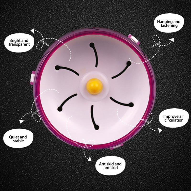 Hamster Wheel Silent Hamster Exercise Wheels Spinner Hamster Running Wheels For Small Animals Hamsters Gerbils Mice