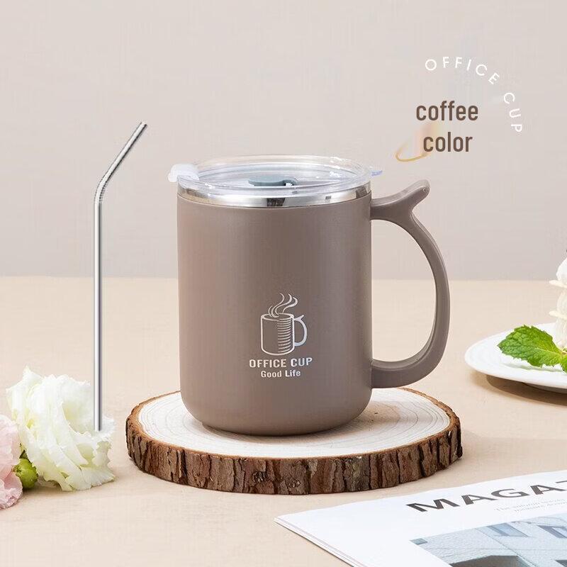 ZISIZ Stainless Steel Mug with Crystal Tea Infuser