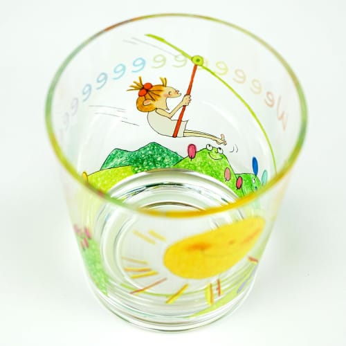 Coco-chan Greeting Life Plastic Cup, Leisure, RYL-1081, Clear