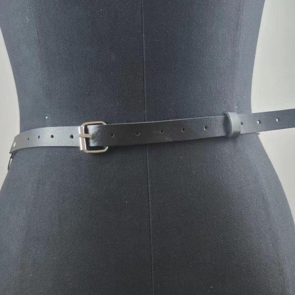 Y2K Pentagram Metal Chain  for Women Streetwear Dress Waist Accessory