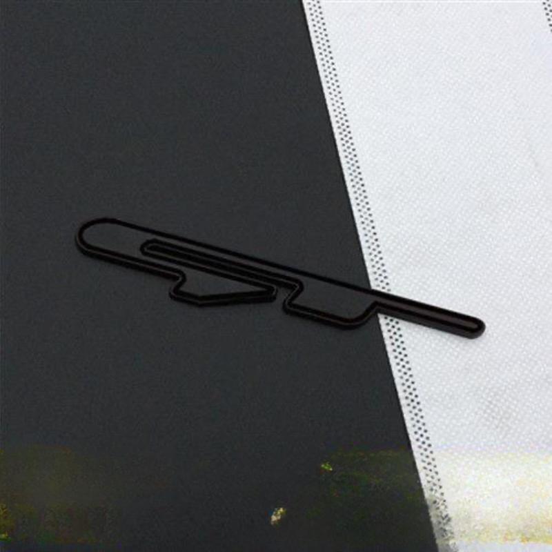 3D Car GT Line Design Fender Rear Trunk Body Emblem Badge Sticker For Peugeot For Kia K9 Forte Ceed Cerato RIO K3 K5 Accessories