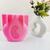 Silicone Flower Vase Resin Molds Arch-Round Vase Molds for Storage Bottle Candle Holder Epoxy Resin Casting Mold DIY Art